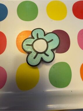 Cute floral flower expandable phone button!